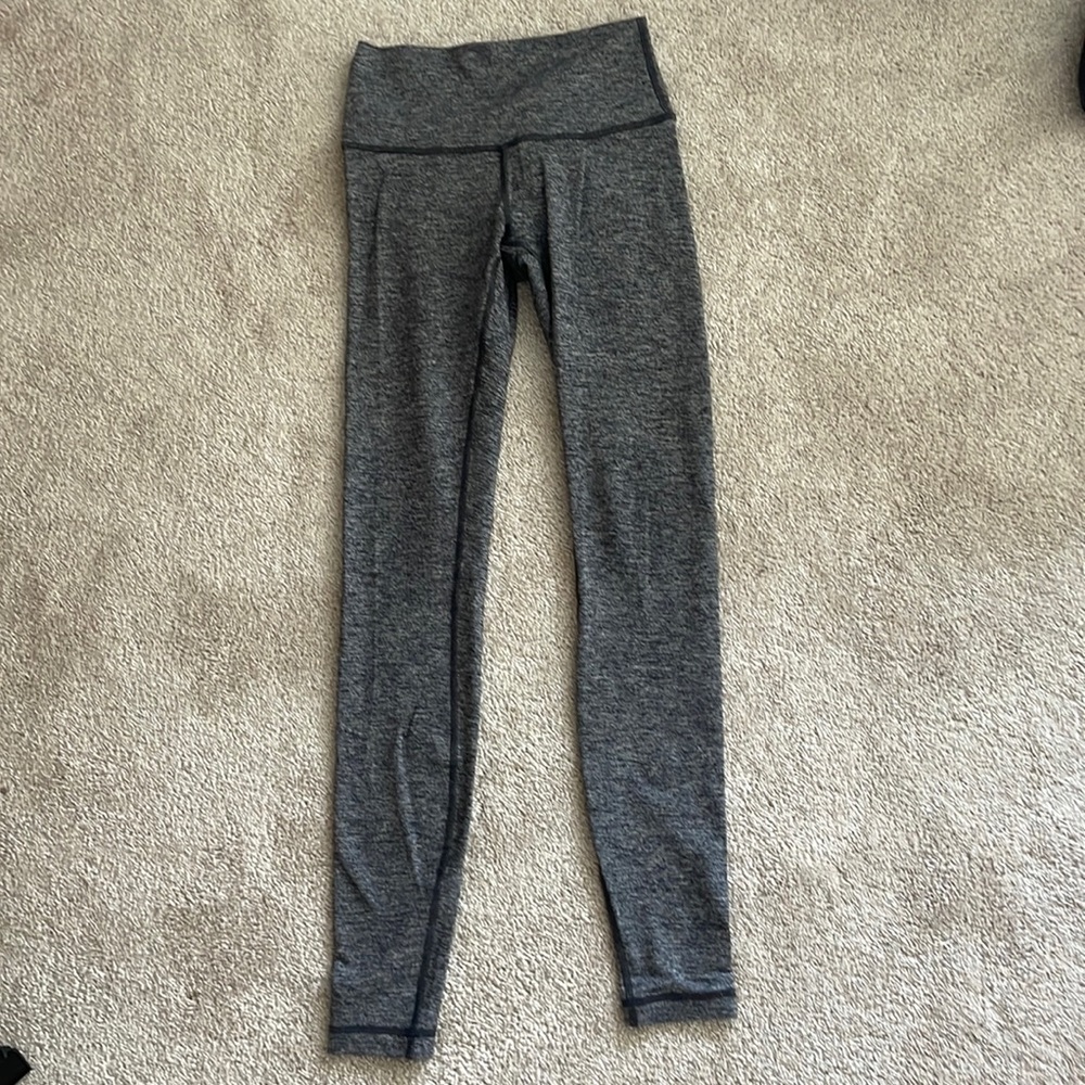 Lululemon high rise align pant, Size 2, gently worn, Grey heather